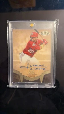 JUAN SOTO 2019 Topps Tier One Break Out Auto 97/100 RA-JS!! - Image 1 of 2