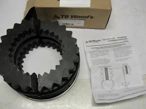 TB Woods 2 Two Piece Flexible Coupling Sleeve 10JESEPDM Split Retaining Ring NOS - Picture 1 of 8