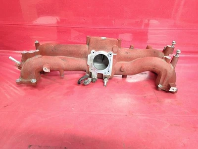 Subaru WRX STI Turbo 2015-2021 colector de admisión superior rojo plenum - 82 k millas Foto 1 de 4