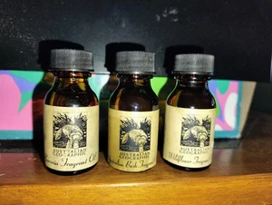 Lot Of 3 Bottles Australian Geographic Boronia Bush Wildflower Fragrant Oils  - Picture 1 of 3