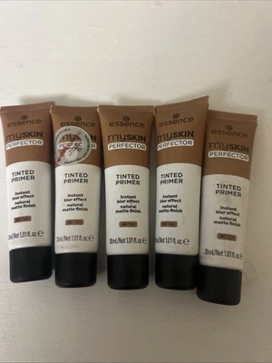 SET OF 5 Essence My Skin Perfector Tinted Primer #40 Tan FREE SHIPPING!!!!!!!! - Image 1 of 2