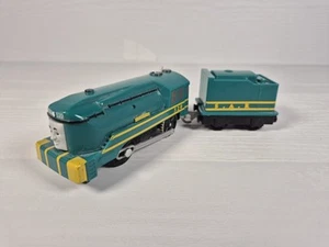 Trackmaster Shane Train And Tender Mattel probado y funcionando Thomas and Friends - Imagen 1 de 5