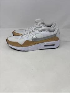 Nike Air Max SC White, Metallic Gold, Sneakers CW4554-107 Size 7 - Picture 1 of 9