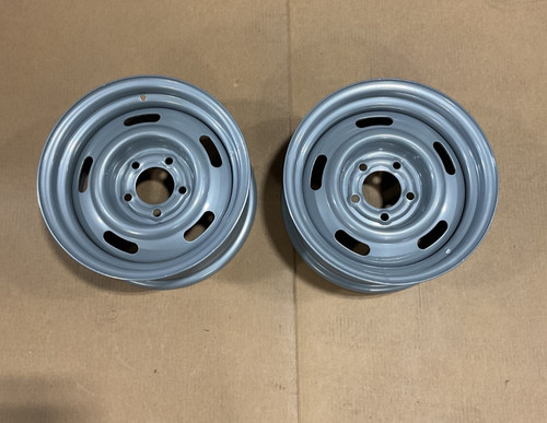 1968-69 Chevrolet Original 14 x 6 Rally Wheel, 1, XG Code, Bare