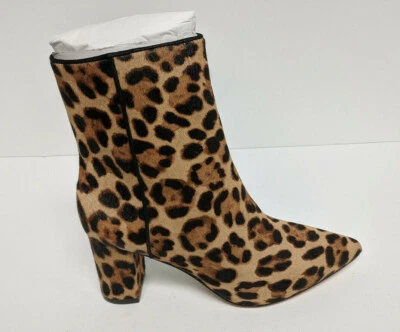 Botines J.Crew Sadie Punta Punta, Estampado Leopardo, Para Mujer 5 M Foto 1 de 4