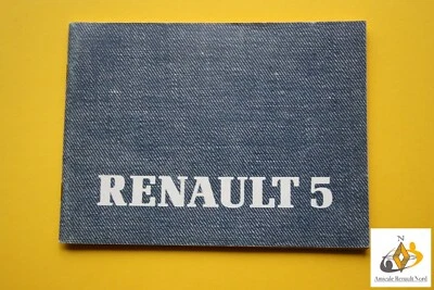 Original Renault R5 II Bedienungsanleitung im Topzustand 1985 ET.Nr. 7711079178 - Bild 1 von 4