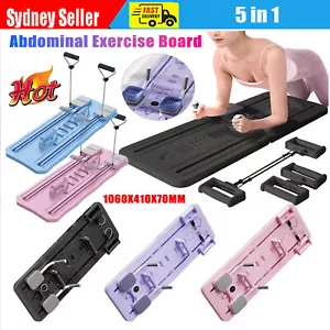 Multifunctional Abdominal Board Pilates Reformer Set Elbow Support Gym AU STOCK - Picture 1 of 14