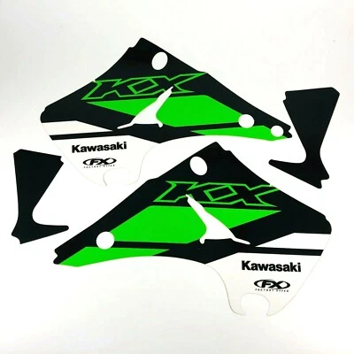 Fábrica Effex EVO 19 gráficos Kawasaki KX125 KX 250 KX 125 250 03 04 05 06 07 08 Foto 1 de 2