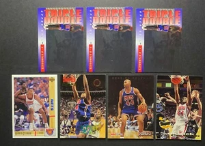 Lotto 7 carte DERRICK COLEMAN New Jersey Nets EX/NM - Foto 1 di 2