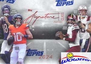 2024 Topps Signature Class Football Factory Sealed Blaster Box-Look for Autos! - Picture 1 of 2
