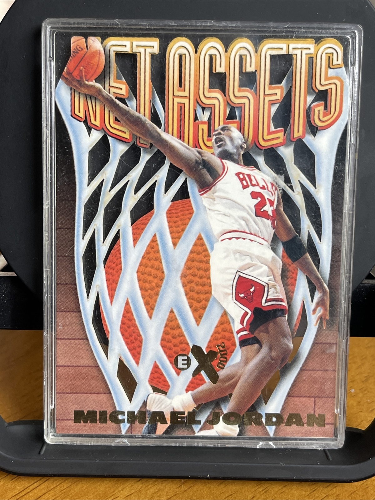 1996-97 Skybox E-X2000 Michael Jordan Net Assets #8 Chicago Bulls