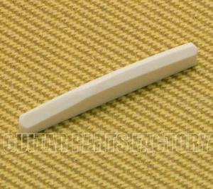 BS-SD003 Compensated Bone Acoustic Guitar Saddle 72mm X 10mm X 5mm - Picture 1 of 1