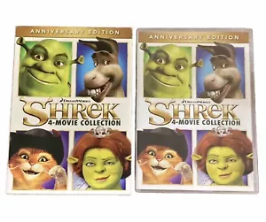 Shrek 4-Filmsammlung - Jubiläumsausgabe (4-Disc-DVD-Set, 2018) - Bild 1 von 5