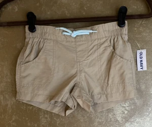Old Navy Girls Elastic Waist With Drawstring Cotton Blend Shorts..Size XS(5) - Picture 1 of 4