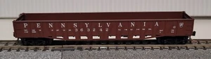 MTL N-Scale #62070, PRR, 50' Gondola Drop Ends w/Fishbelly Sides, Rd# PRR 363242 - Foto 1 di 12