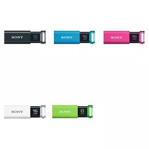 New Sony USB Memory USB3.1 8~128GB White Capless USM Japan Domestic Genuine - Picture 1 of 80