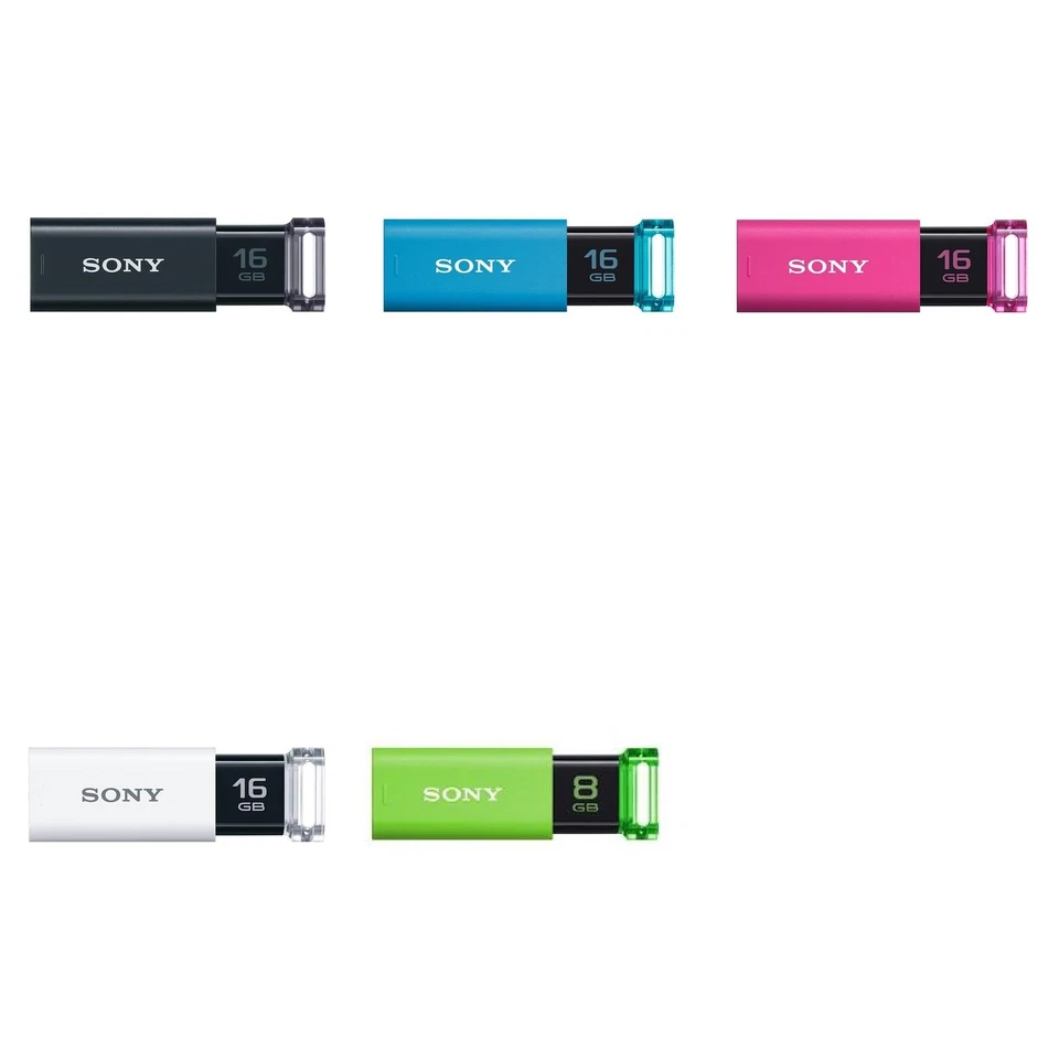 New Sony USB Memory USB3.1 8~128GB White Capless USM Japan Domestic Genuine - Image 1 of 1