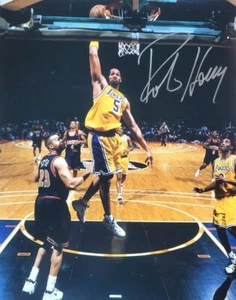 Autographed ROBERT HORRY 16X20 Los Angeles Lakers Photo w/COA - Picture 1 of 1