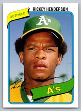 2006 Topps Rookie of the Week  Rickey Henderson