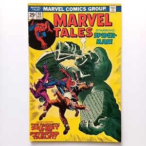 Marvel Tales Spider-Man, #55 (1974) Reprints Amazing Spider-Man 74 | Z 1-2 FN