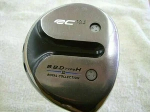 RC ROYAL GOLF CLUB DRIVER COLLECTION B.B.D TYPE-H 2 LOFT-10.5 R-FLEX - Picture 1 of 5