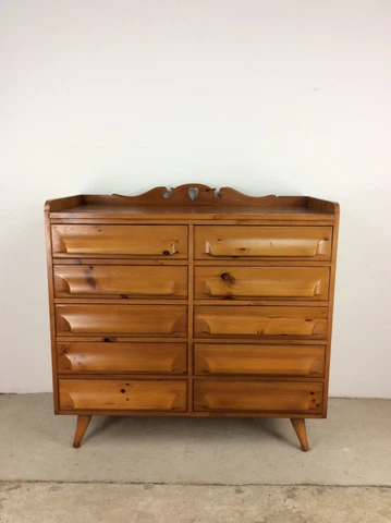 Mid Century Modern Highboy Dresser by Franklin Shockey Cover