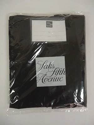 Saks Fifth Ave 42" Dress Suit Coat Garment Storage Travel Bag NEW SEALED BLACK