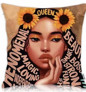 Affirmation 18x18 Throw Pillow Cover (Double Sided) - Picture 1 of 1