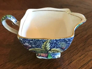 Yellow Pink Floral Chintz Hand Painted - Picture 1 of 4