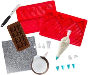 HearthSong Crafty Creations Holiday House Kit - Picture 1 of 9