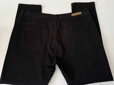 Evolution In Design Distressed Black Jeans Stretch Straight Men's Sz 42"  X 31" - Image 1 of 4