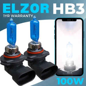 Hb3 Xenon White 9005 100w Headlight Bulbs Fog Light Bulb Halogen Foglight Hid - Picture 1 of 12