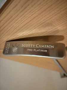 SCOTTY CAMERON PRO PLATINUM NEWPORT MID SLANT 35in Putter RH No H/C - Picture 1 of 5