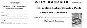 50 Business Gift Vouchers - Black Ink - Picture 1 of 2