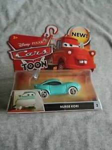 Disney Pixar Cars Toon Rescue Squad Mater ENFERMERA KORI #2 Nuevo recorte GRAN TARJETA - Imagen 1 de 5