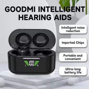 In Ear Wireless Invisible Hörgerät Bluetooth 2-in-1 Ladecase skl - Bild 1 von 19