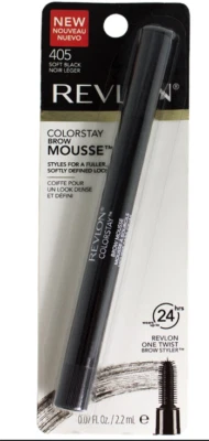 Revlon Colorstay Brow Mousse Define 24hr 405 Soft Black *Twin Pack* - Image 1 of 2