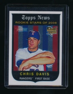 CHRIS DAVIS 2008 TOPPS HERITAGE CHROME #C289 RC 0325/1959 *BALTIMORE ORIOLES* - Picture 1 of 1