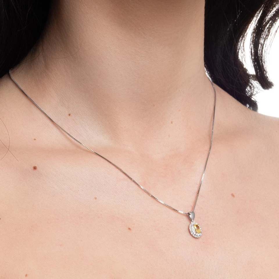 COLLANA NIDO DI ZIRCONI - Immagine 1 di 1