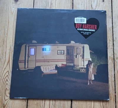 Boy Harsher  The Runner Ltd Pink Black Marble LP Synth Dark wave EBM Sealed - Image 1 of 2