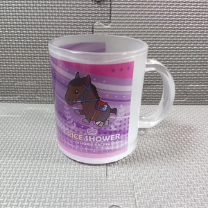 JRA "Taza de Ducha de Arroz 1 Pieza" Taza de Vidrio Caballo Carreras - Imagen 1 de 8