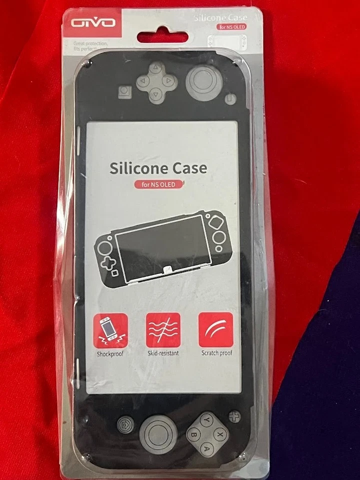 任天堂 Switch OLED 硅胶保护壳-全新 — 第 1/1 张图片