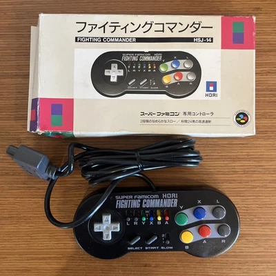 PC Engine Controller HORI Fighting Commander PC 6 Button HPJ-07 NEC PCE US Selle - Image 1 of 4