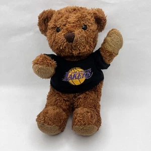 Peluche orsacchiotto Los Angeles Lakers NBA con camicia peluche marrone - Foto 1 di 2