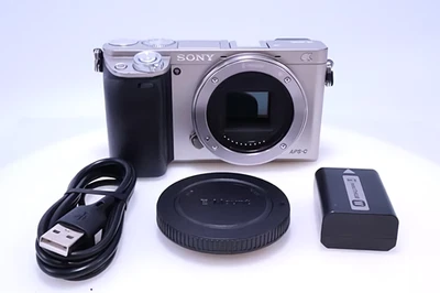 Sony Alpha a6000 Silver Mirrorless Digital Camera Body Only From Japan Used - Image 1 of 4