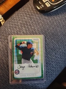 2011 Bowman Chrome #BCP159 Jorge Polanco Rookie RC Green X-Fractor Mariners - Bild 1 von 5
