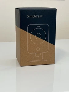 NEW SimpliSafe SimpliCam Indoor Camera HD Security Camera SSCM1 Black - Picture 1 of 4