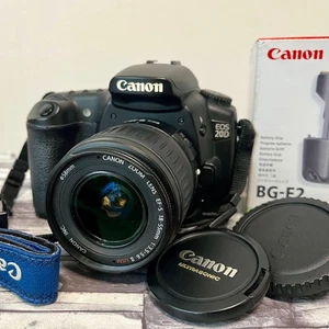 Canon EOS 20D 8.2MP Digital SLR Camera w/ 18-55mm F3.5-5.6 Lens & Grip! Working - Picture 1 of 23