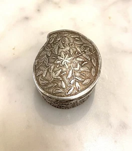 Tiffany&co Vintage Sterling Silver Pillbox - Picture 1 of 8