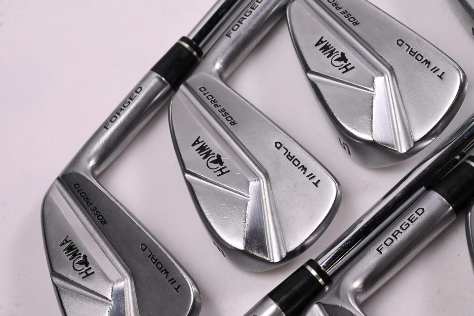 Honma TW747 Rose Proto Irons / 3-PW / Stiff Flex N.S.Pro Modus³ Shafts - Image 1 of 4